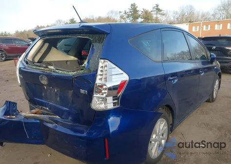 2012 Toyota Prius V Three from USA, damaged, VIN JTDZN3EU8C3023003